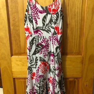 Old Navy white/gray/orange/purple Sundress